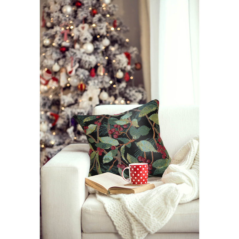 Marina Holiday Throw Pillow