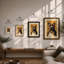 Dignified Canine Modern - Framed Print-1130317859-1130317870