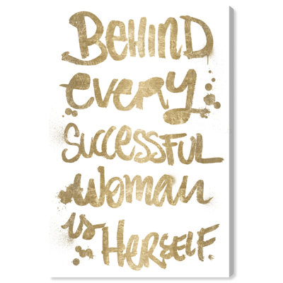 " Succesful Woman Gold "