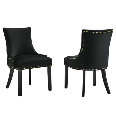 Modway Marquis Performance Velvet Dining Chairs