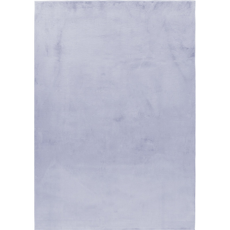 Cotton Knitted Washable Area Rug, Grey, Rectangle 200 x 280 cm
