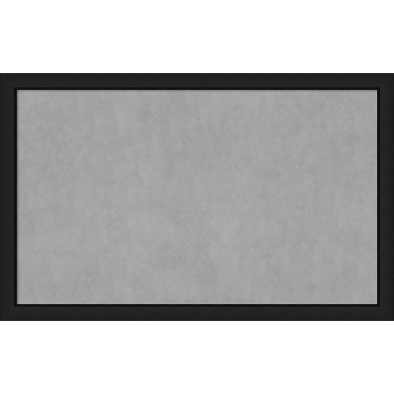 Tableau magnétique encadré noir Phil Midnight, H 27 po x l 43 po