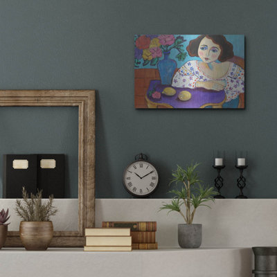 «Matisse Muse» par Holly Wojhan, art mural en métal