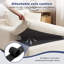 Canapé surdimensionné en fausse fourrure 67 po beige sans assemblage-1967014367