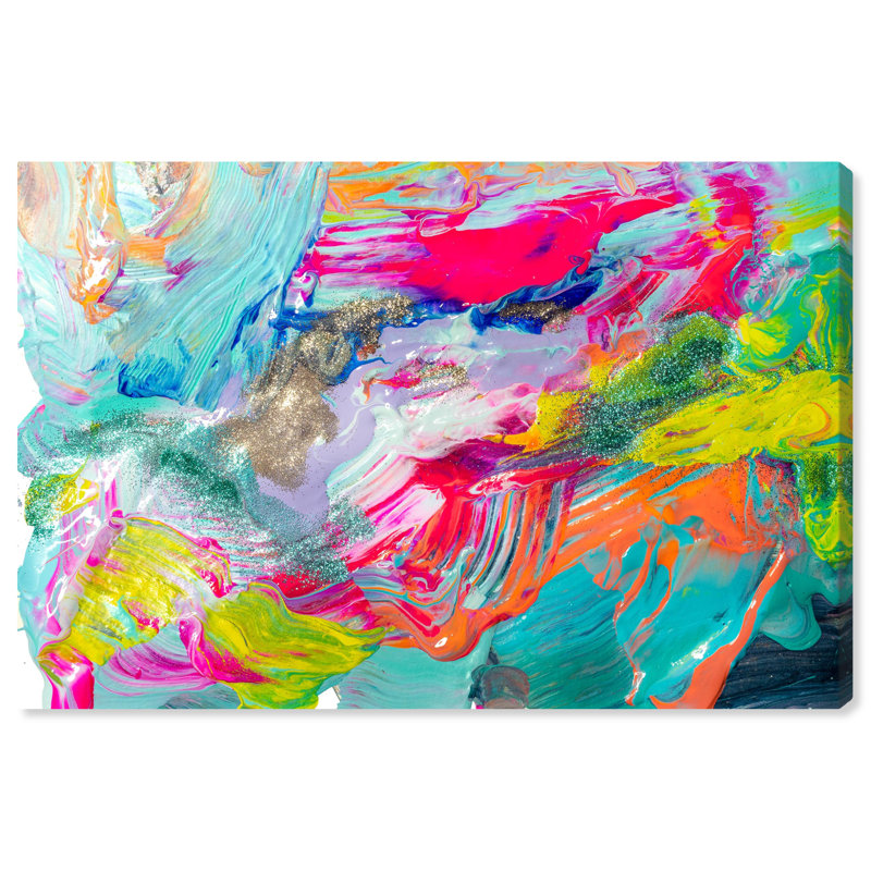 " Show Me Love " by Oliver Gal, Wrapped Canvas, 36" H x 54" W, No Frame