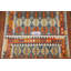 Tapis géométrique en laine Kilim 7 x 9