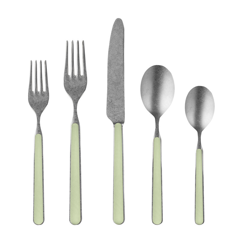 Ensemble de couverts Fantasia Pewter - Sauge, Sauge