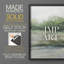 «Faded Morning I», reproduction encadrée - bois massif-112365104-112365105