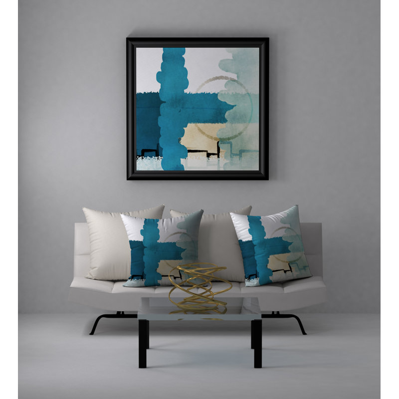 Coussin décoratif carrée, 24 po x 24 po