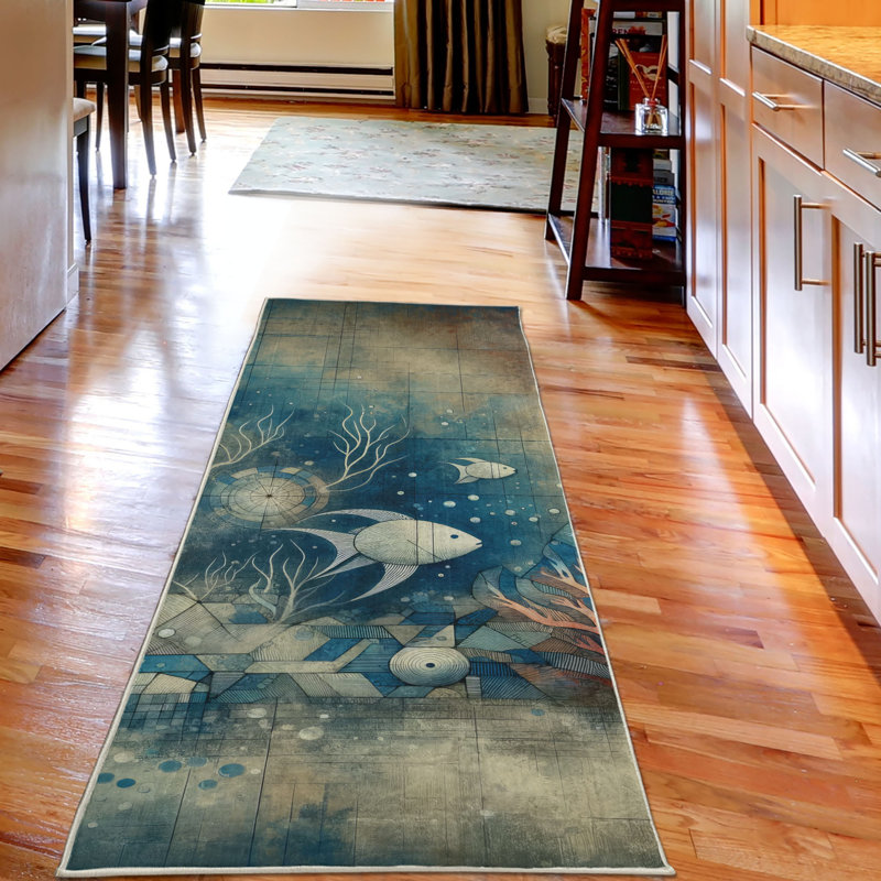 Rectangle 229 cm x 79 cm Area Rug