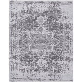 Westberg Oriental Area Rug in Gray/Ivory