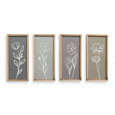4 Piece Floater Frame Print