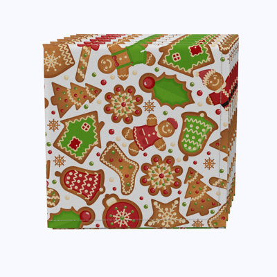 Eiryn 100% Cotton No Pattern Square Napkin