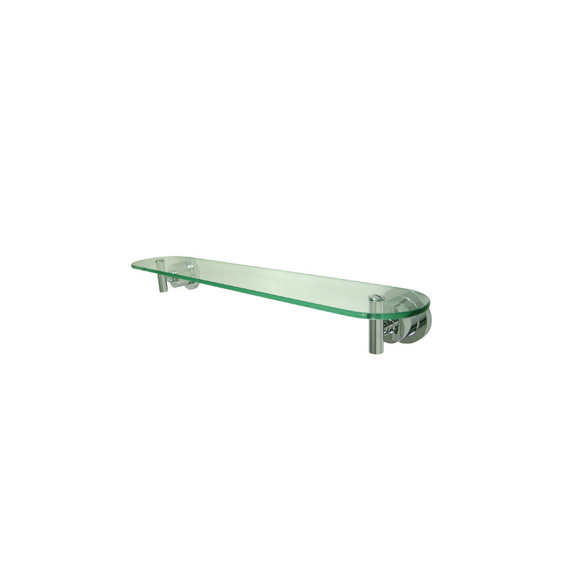 South Beach Bracket Shelf, Polished Chrome