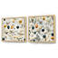 Giorgi - Ensemble de 2 collages carrés botaniques abstraits-101847593-101847595