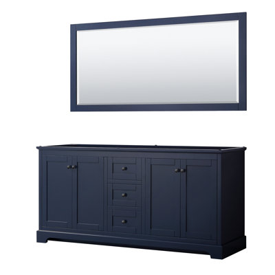 Avery 71'' Double Bathroom Vanity Base Only