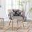 Modern Velvet Upholstered Kitchen Chairs Dining Chairs Set of 2-184720970
