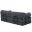 Canapé-lit convertible, canapé-lit pliant en tissu mélangé bicolore avec structure de forme fixe, canapé-lit de salon pour chambre à coucher de salon-870083252