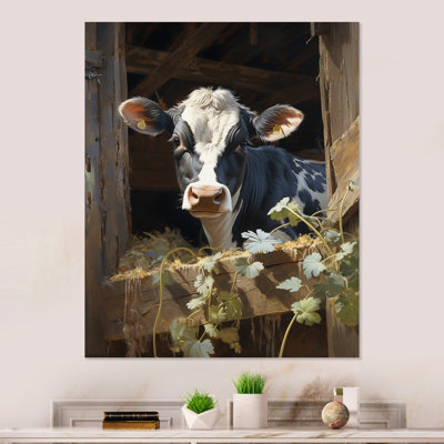 " Cow Rustic Charm I "