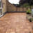 12" x 12" Wood Interlocking Deck Tile in Brown