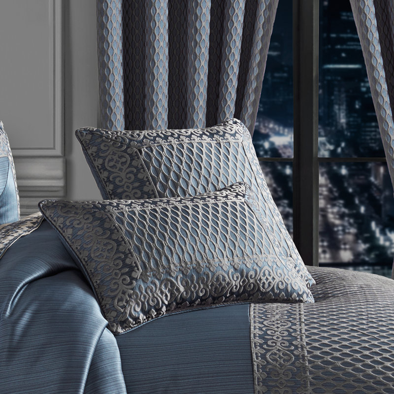 Housse et insert de coussin décoratif carré Leah