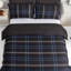 Premium Duvet Cover Set Double Brushed Microfiber Reversible With Zipper Closure & Corner Ties-121870834
