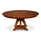 Austin Round Solid Wood Dining Table