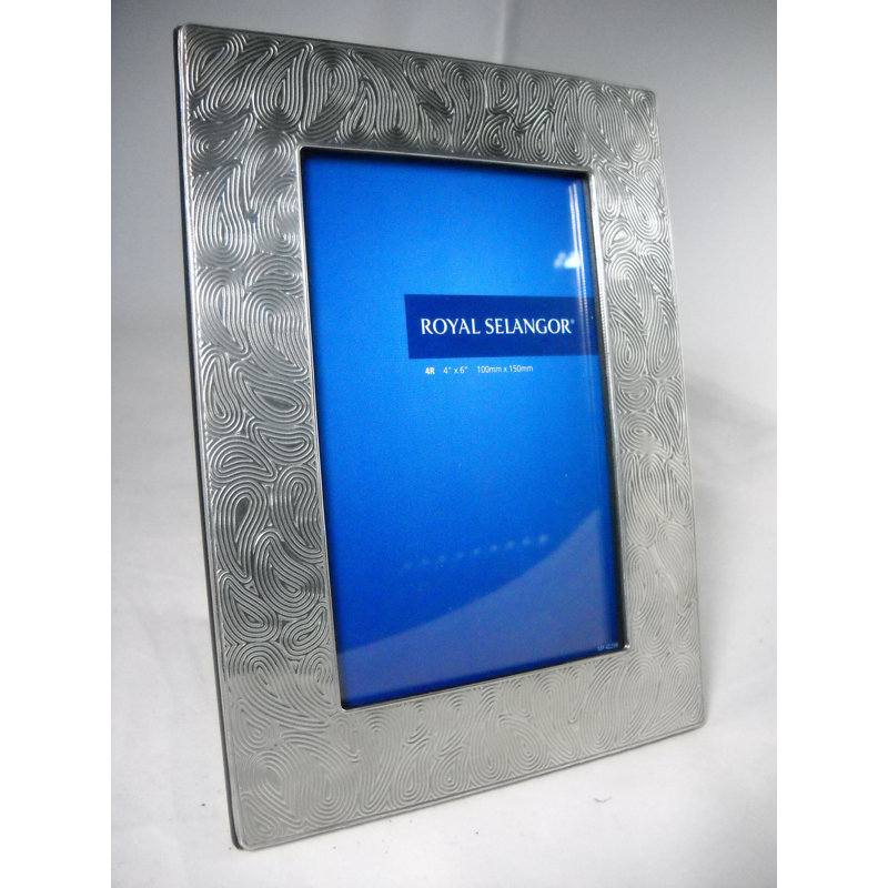 Cadre photo motif cachemire Mirage, 4 po x 6 po