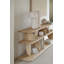 Geometric 82.5'' W Solid Wood Console Table-1376502389