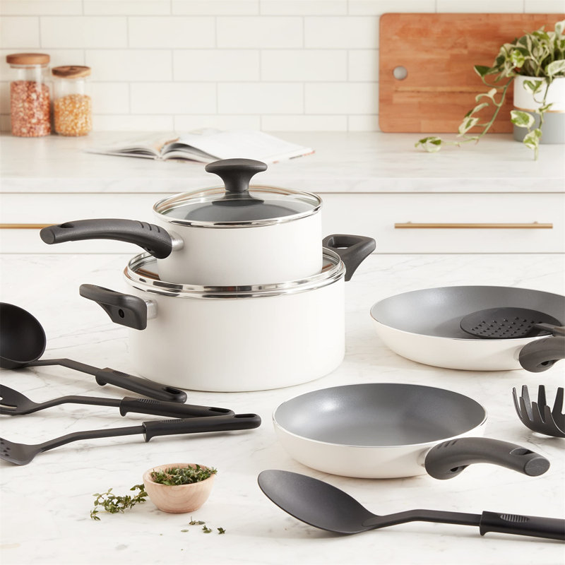 12 - Piece Non-Stick Aluminum Cookware Set