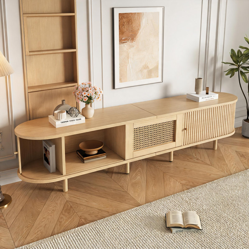 Unfinished with Fireplace Included, Beige Wood