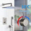 Thermostatic Complete Shower System with Rough in-Valve