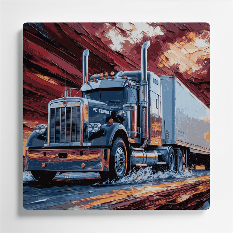 Art mural en métal brun, H 32 po x l 32 po x P 0,05 po