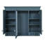 Armoire de rangement murale moderne avec tablettes réglables et charnières à fermeture en douceur, rangement polyvalent pour la salle de bain, le salon et la chambre à coucher-568376465