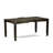 5 Piece Modern Dining Table Set Includes a Rectangle Wooden Table with Butterfly Leaf and 4 Linen Fabric Dining Room Chairs, Cappuccino