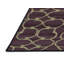 Tapis noir en treillis lavable à la machine-122075235