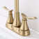 Centerset 2-handle Bathroom Faucet with Drain Assembly