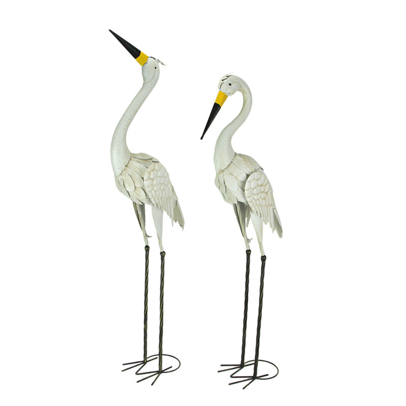 Ensemble de piquets de jardin 2 pièces Tailo Heron