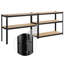 47'' W Height -Adjustable Shelving Unit