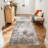 Modern Abstract Machine Washable Area Rugs for Living Room, Non Slip Rug for Bedroom Nursery, Soft Stain Resistant Carpet-2135943636