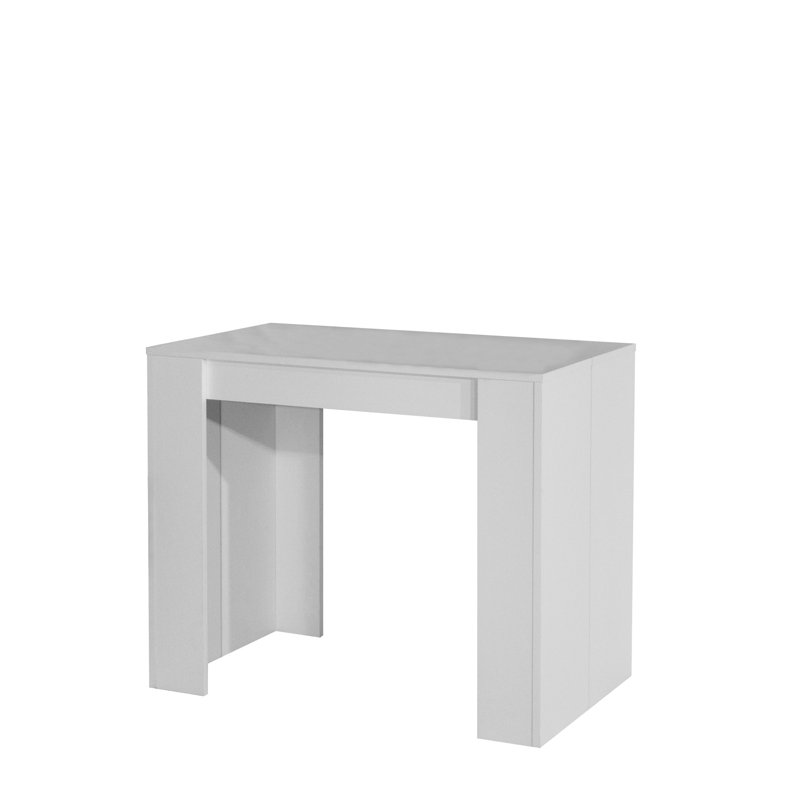 198cm Console Table, White
