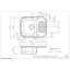 59.5cm x 47cm Inset Kitchen Sink