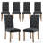 Linen Upholstered Dining Parsons Chairs (Set Of 6)-1034186462-1034186465