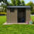 Spacious Storage Sheds, Galvanized Steel Modern Utility For Backyard