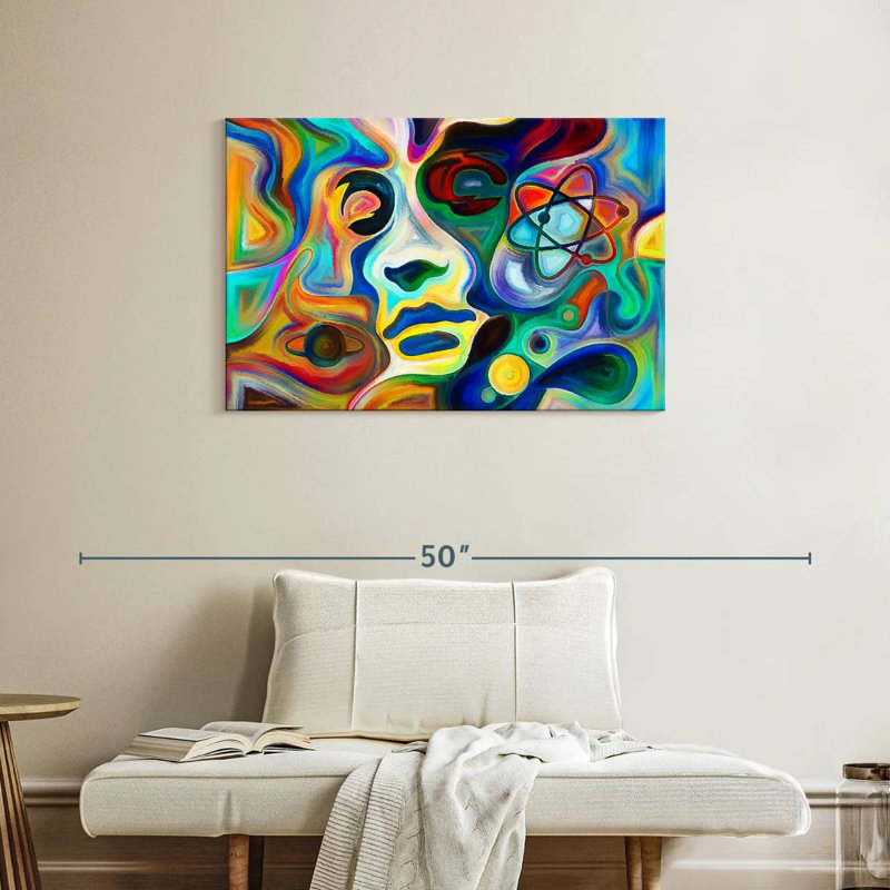 Avery Abstract Galaxy, 24" H x 36" W
