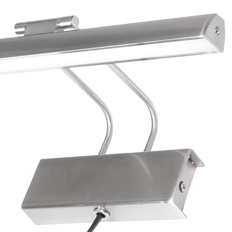 Beninga Dimmable LED Bath Sconce, Steel