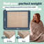 Silentnight Wellbeing Collection Weighted Blanket Adults 6.8 KG Faux Fur-133799819