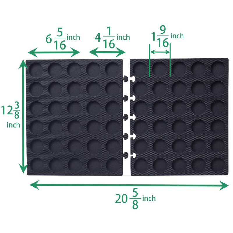 Porte-dosette compatible avec doseur de café et 60 tiroirs compatibles avec dosette de café