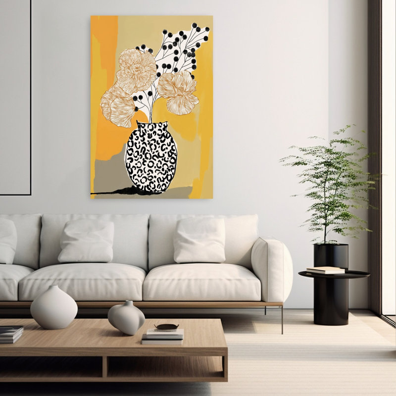 Art contemporain, art contemporain abstrait, H 60 po x l 40 po