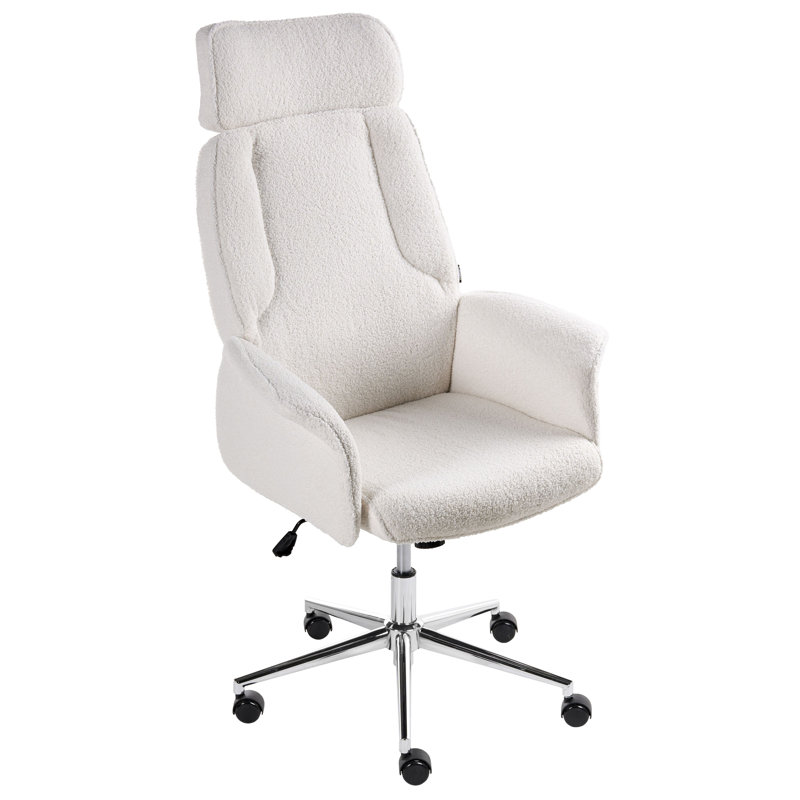 ClassicLiving with Headrest, Off White Boucle